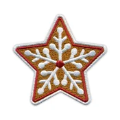 shumee Medenjaki ZVEZDA - Magnetna podlaga - Vezeni našitek/značka/emblem