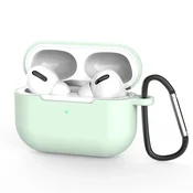 Techsuit silikonski ovitek za AirPods Pro 3 – ultra tanek, gladek, mint zelen