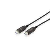 Digitus Hibridni HDMI AOC kabel, moški-moški, 8K@60Hz, 48Gbps, 30m