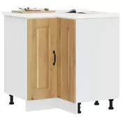 Vidaxl vidaXL Kotna kuhinjska omarica, Kalmar, Artisan hrast
