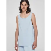 Heavy Oversized Balticblue Acid Wash Tank