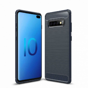 Ohišje Carbon Bush TPU za Samsung Galaxy S10 - Črna KP9501