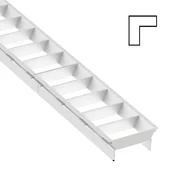 The Light Group SLC lamela Click, L-modul, bela, plastika