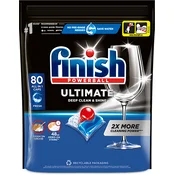 Kapsule za perilicu posuda Finish - Ultimate AIO, 80 komada
