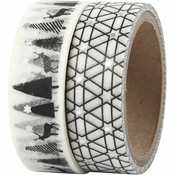 Komplet washi trakov Deer and pattern
