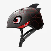 Outdoor master Otroška kolesarska čelada Fun Animal Black Shark