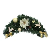 CHOMIK Visočji božični venec 60 cm zlat *3940