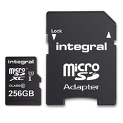 INTEGRAL 256GB smartphone & TABLET MICRO SDXC class10