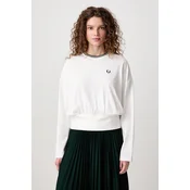 Fred Perry majica z dolgimi rokavi ženska bombažna