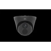 Uniview IPC3615LE-ADF28K-H-BLACK, 5MPx kupolasta kamera, 110°, pametni IR 30 m, analiza človek/vozilo IPC3615LE-ADF28K-H-B