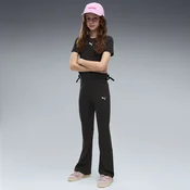 PUMA Essentials High-Waist Flared Leggings Youth, Clothing, Black, 7-8Y