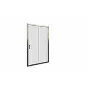 Armal Tuš vrata drsna DOMINO 110X200, krom profili, prozorno steklo, 6mm