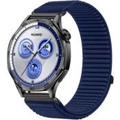 GS Univerzalni najlonski pašček 22 mm, temno moder