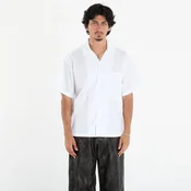 Srajca Palm Angels Curved Logo Classic Shirt Ss White/ Black L