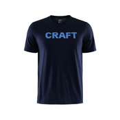 Craft Moška športna majica s kratkimi rokavi iz mešanice bombaža core blaze