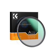 K&F 49MM A Series Black Mist Filter 1/4, HD, Waterproof, German optics, Green Coating