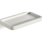 Polica za tuš RIM 22 cm, bela, aluminij, Zone Denmark