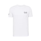 EA7 Emporio Armani Funkcionalna majica, bela