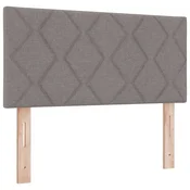 Vidaxl Vzglavje Taupe 100 cm blago