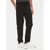 Michael Kors Spodnji del trenirke CR552G65MF Črna Regular Fit