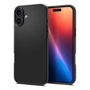 Spigen – Thin Fit MagSafe ovitek ACS08186 za iPhone 16 – črn