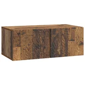 TV ormar za zid 59,5 x 31 cm Staro drvo Konstruirano drvo Zidne
