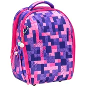 Belmil Školski ranac za devojcice Build it pink 338-82, Šareni
