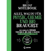 Big Fat Notebook - Alles, was du für Physik, Chemie und Bio brauchst - Das geballte Wissen von der 5. bis zur 9. Klasse. Mit Bonuswissen: Erdkunde