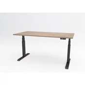 Elektropodesivi sto Ergodynamic A7 Performance, Sa dva motora, 1200 x 600 x 18mm, Hrast