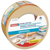LEPLJIVA TRAKA OBOSTRANA 50MM/25M UNIVERSAL TESA 56172-00013 BELA