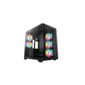 DEEPCOOL ATX CG590U 5F kućište, bez napajanja, crno, s staklenim panelima