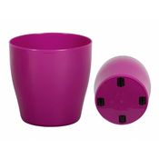 eoshop Pokrov za cvetlični lonec LIVING + plastična kolesa d35x35cm