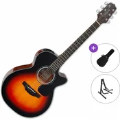 Takamine GF30CE-BSB Standard SET Brown Sunburst Elektroakustična jumbo
