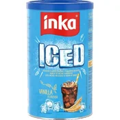 Inka ledena instant kava brez kofeina z okusom vanilije 120 g