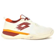 Moška obutev za tenis Lotto Raptor Hyperpulse 100 IV Clay Antique White/Madder Brown EUR 46