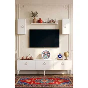 Hanah Home TV komoda Demet, bela