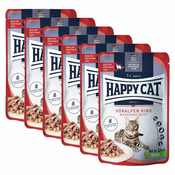 Happy Cat Culinary Voralpen Rind/Govedina 6 x 85 g