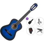 Pasadena PC-10-3/4 Premium SET Blue Burst 3/4 klasična kitara za otroke