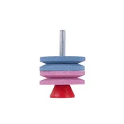 Orodje za ostrenje nožev kosilnice 2x53mm s HEX nosilcem za vrtalnik 60929