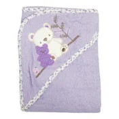 Peškir sa kapuljacom za bebe 100x100
