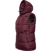 MARIKOO Brezrokavnik Eisflöckchen bež/bordo