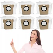 shumee Set De 6X Sac Pentru Statiile De Aspirare Xiaomi X10 X10+ X20+ Dreame L10S Ultra L10 L20