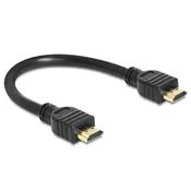DeLOCK 83352 HDMI kabel 0,25 m HDMI vrste A (standardni) Črna
