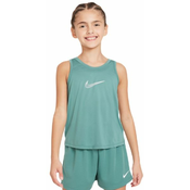 Majica kratkih rukava za djevojcice Nike Kids Dri-Fit One Training Tank - bicoastal/white
