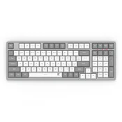 Redragon BK-7114 bežicna tastatura, bela/siva