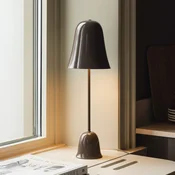 Namizna svetilka Globen Lighting Blaklockan, mokka rjava, višina 56 cm - Dnevna soba/jedilnica - Skandinavski - moka rjava - Kovina