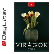 Kalendar, zidni, DAYLINER, Cvijece DL7FA-VIB4