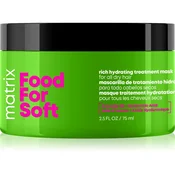Matrix Food For Soft Hydrating Treatment Mask intenzivna vlažilna maska za lase 75 ml
