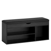 Livetastic Regal Za Čevlje Midnight, Črna