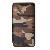 Maska na preklop Army flip cover za iPhone 6 Plus braon